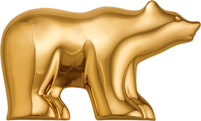 3D Golden Bear